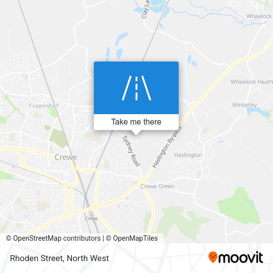 Rhoden Street map