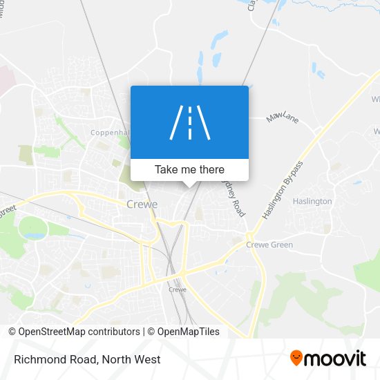 Richmond Road map