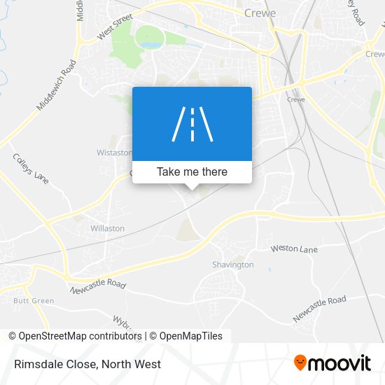 Rimsdale Close map