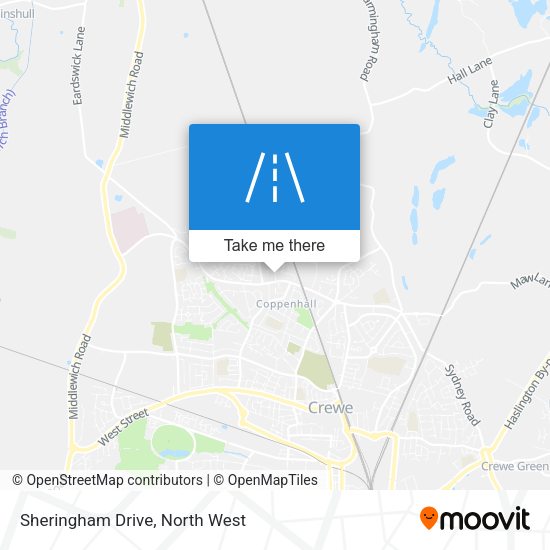 Sheringham Drive map