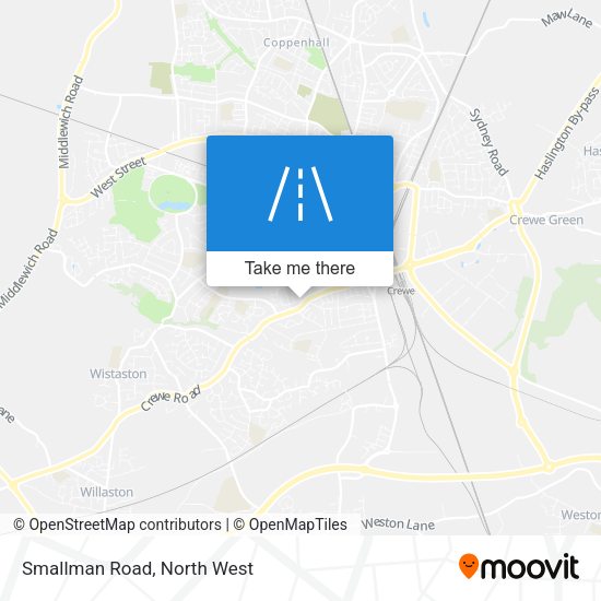 Smallman Road map