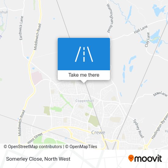 Somerley Close map