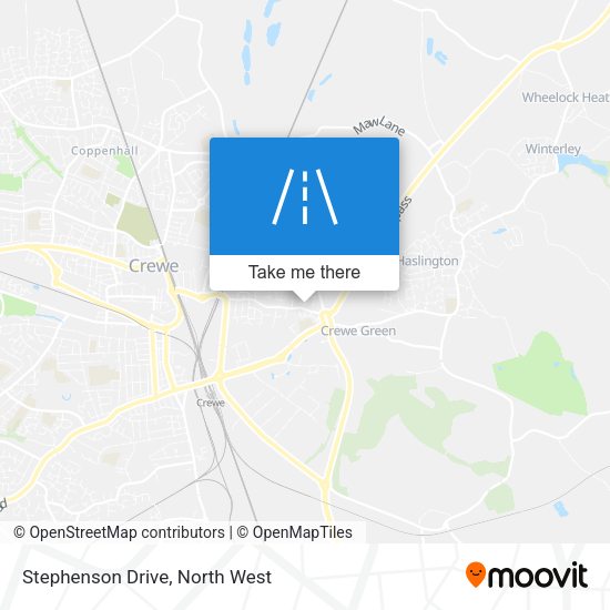 Stephenson Drive map
