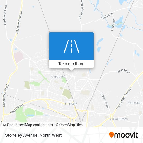 Stoneley Avenue map