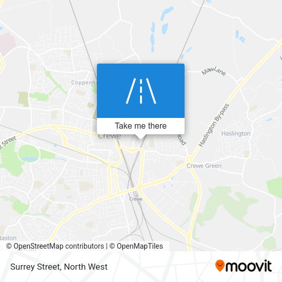 Surrey Street map