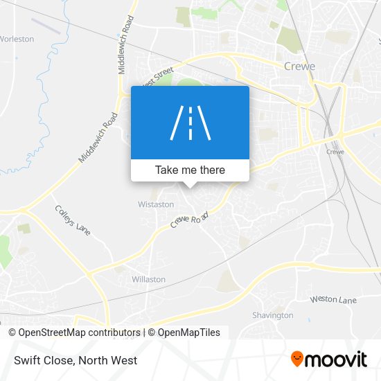 Swift Close map