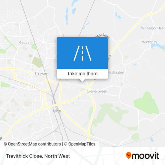 Trevithick Close map