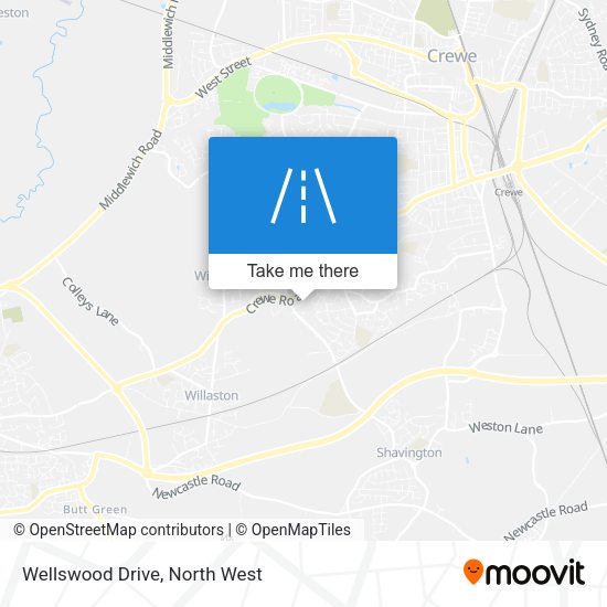 Wellswood Drive map
