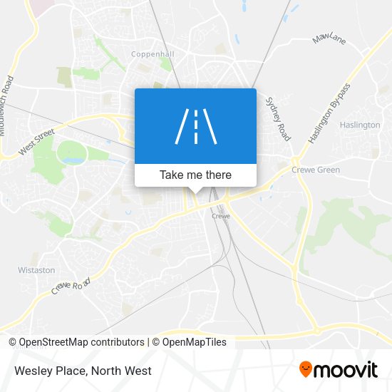 Wesley Place map