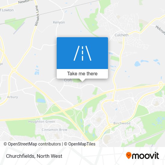 Churchfields map