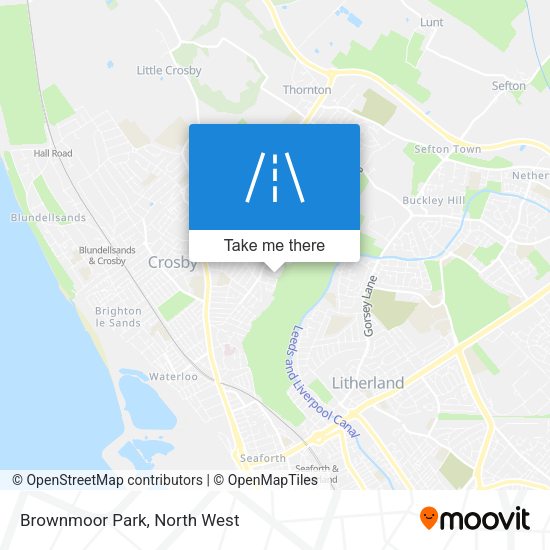 Brownmoor Park map