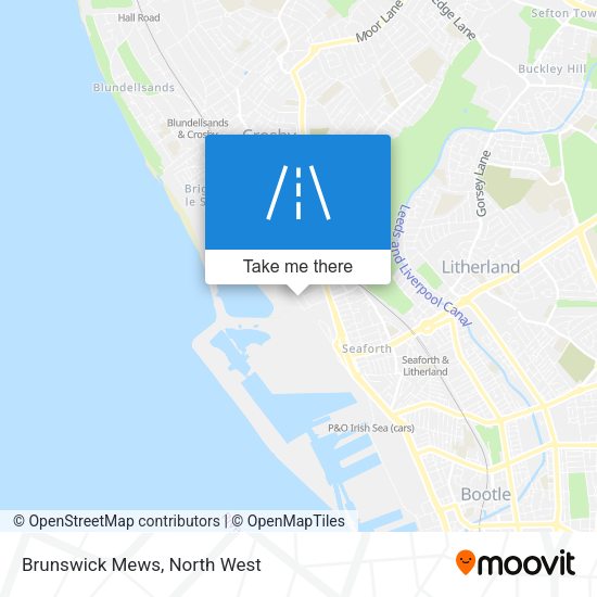 Brunswick Mews map