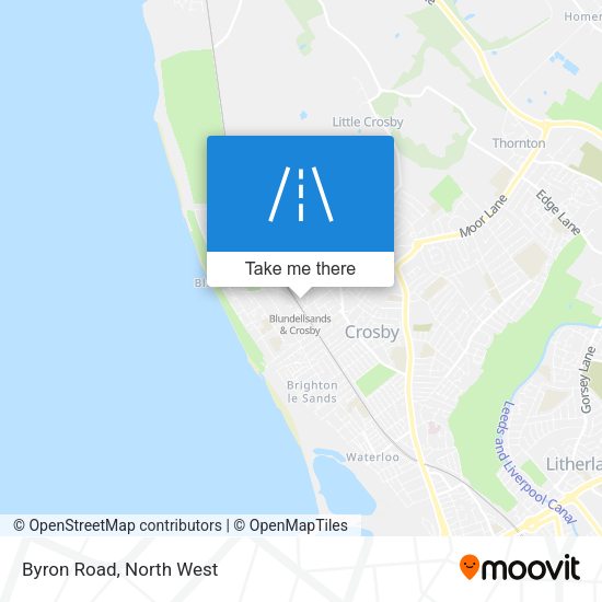 Byron Road map