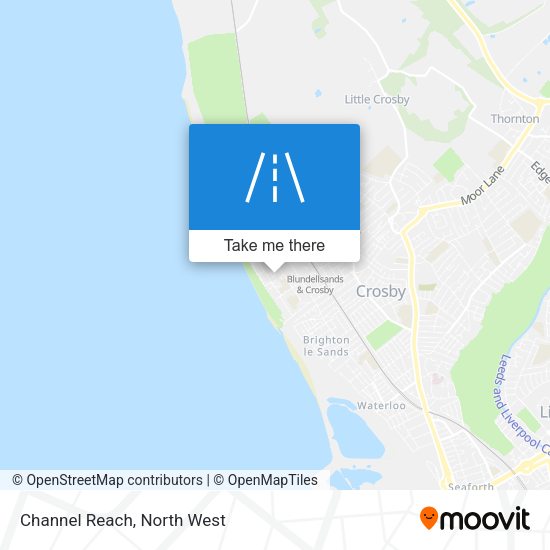 Channel Reach map