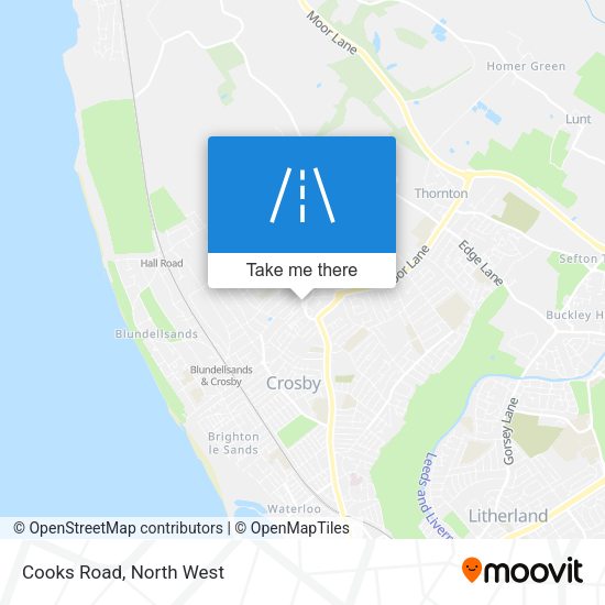 Cooks Road map