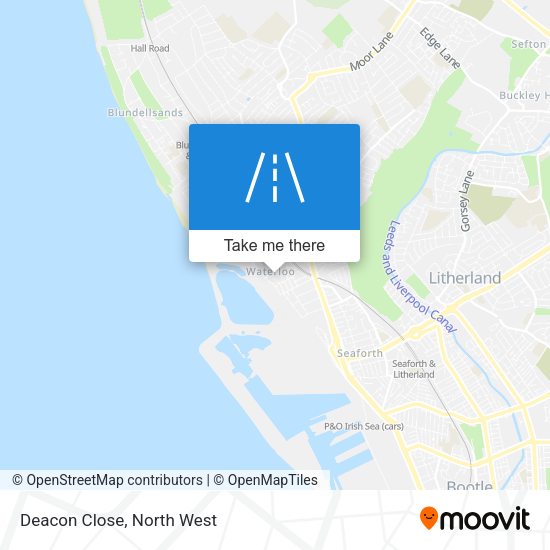 Deacon Close map