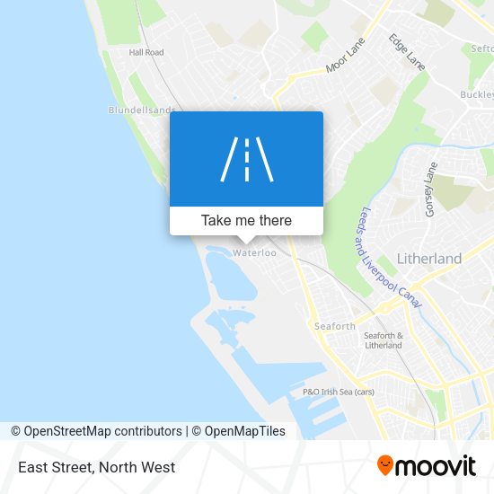 East Street map