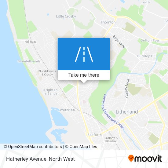 Hatherley Avenue map
