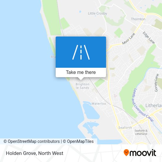Holden Grove map