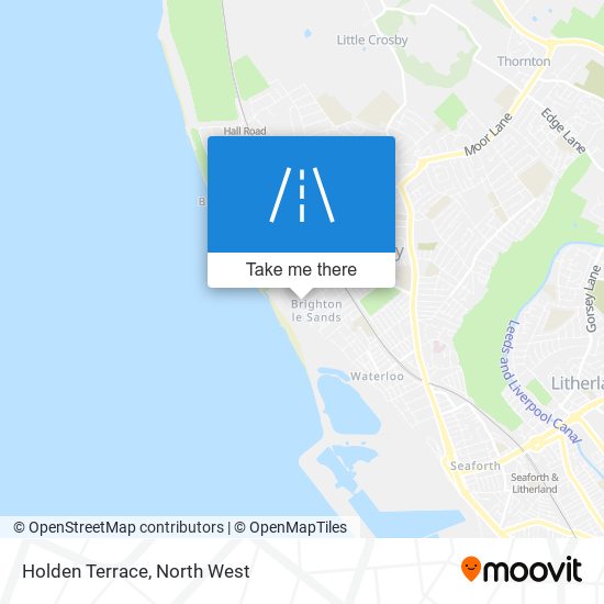 Holden Terrace map