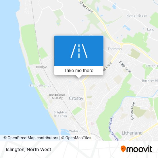 Islington map