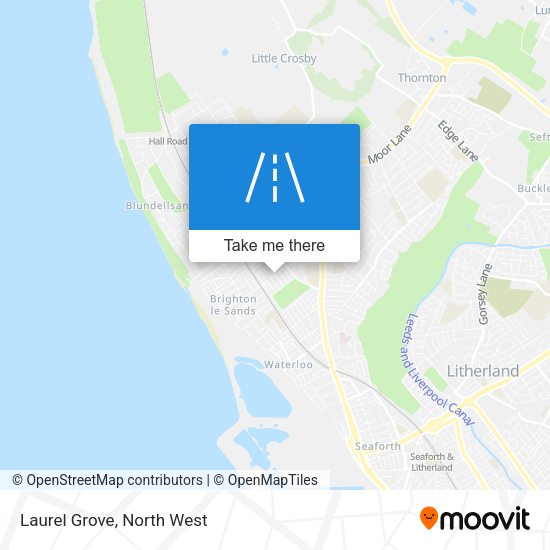 Laurel Grove map