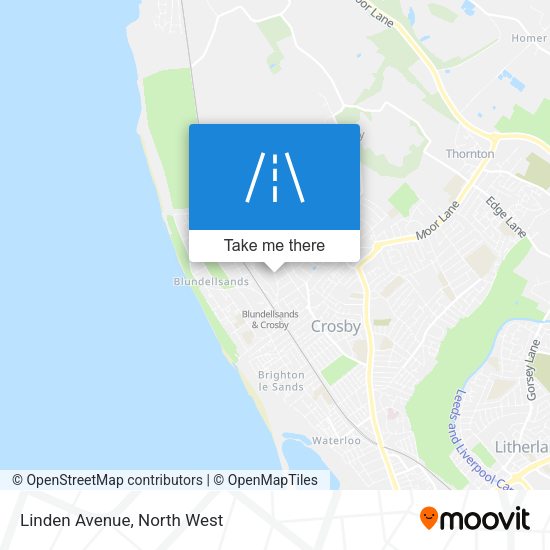 Linden Avenue map