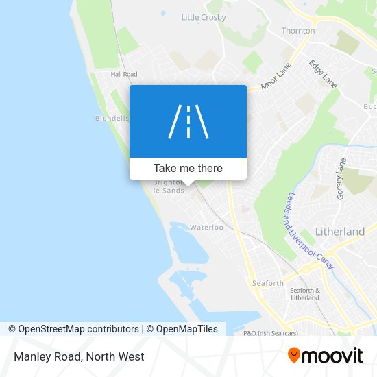 Manley Road map