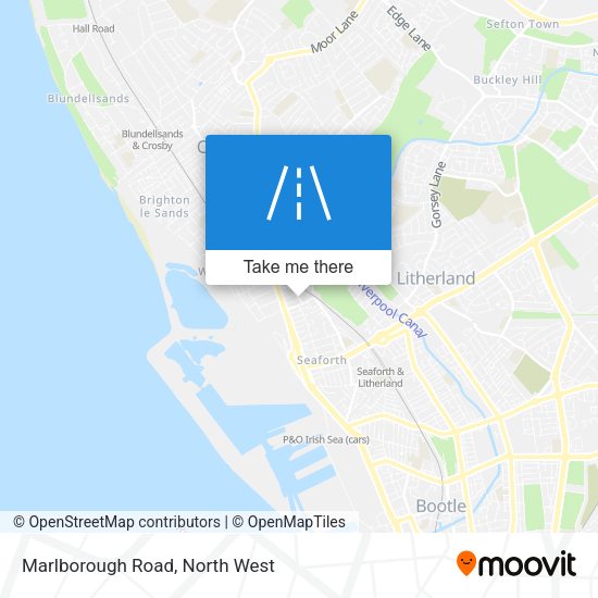 Marlborough Road map