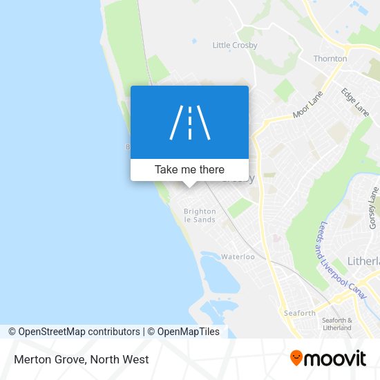 Merton Grove map