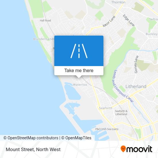Mount Street map