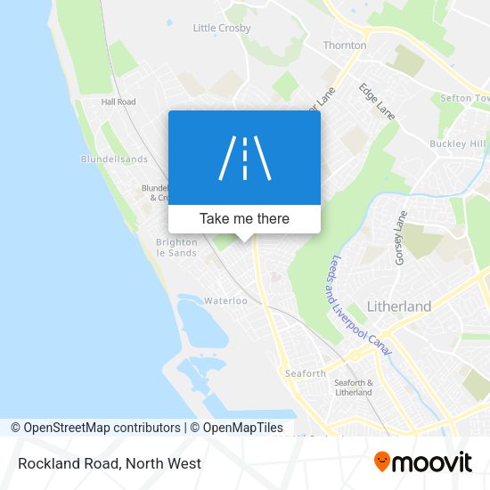 Rockland Road map