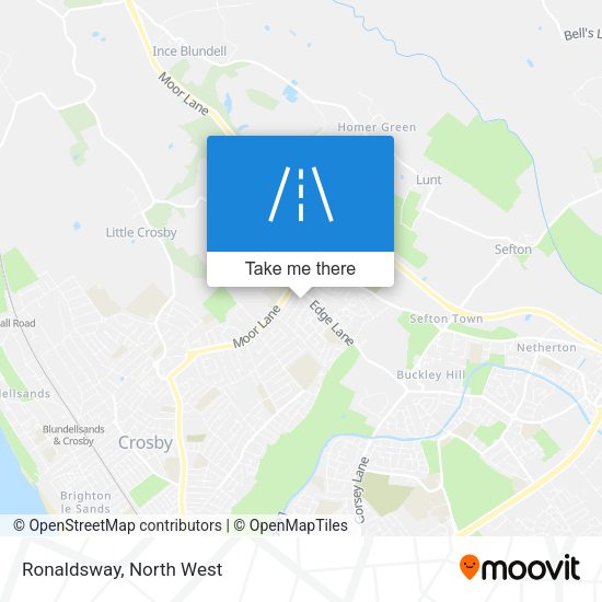 Ronaldsway map