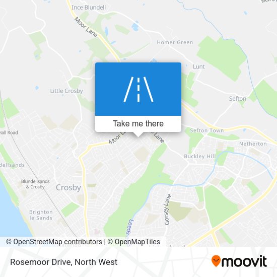 Rosemoor Drive map