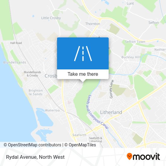 Rydal Avenue map