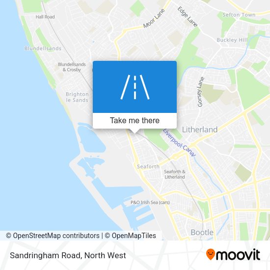 Sandringham Road map