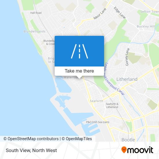 South View map