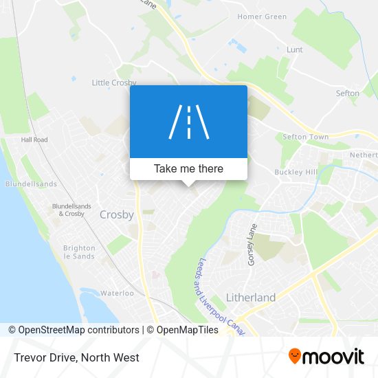 Trevor Drive map