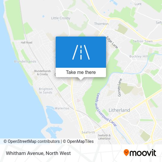 Whitham Avenue map