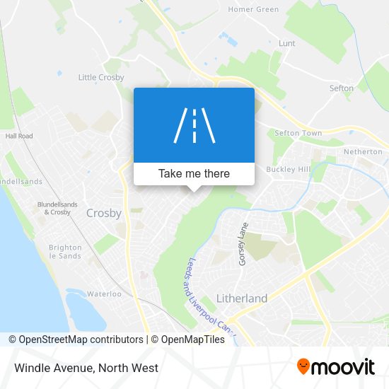 Windle Avenue map