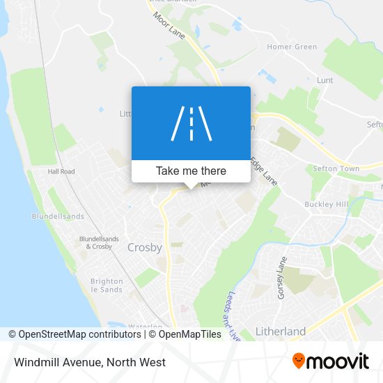 Windmill Avenue map