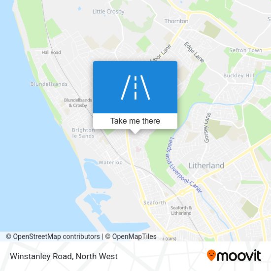 Winstanley Road map