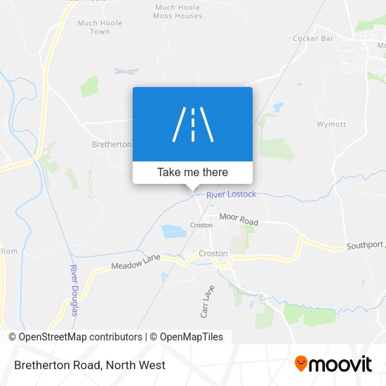 Bretherton Road map