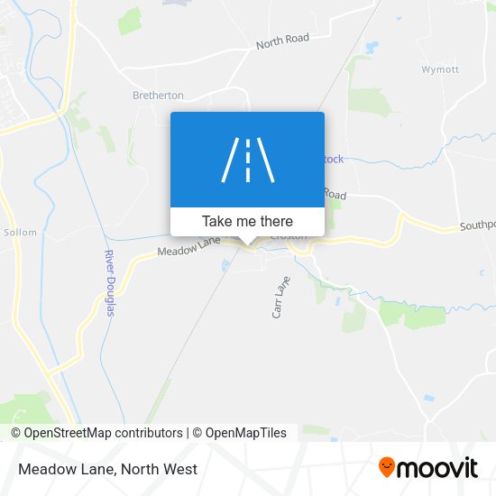 Meadow Lane map