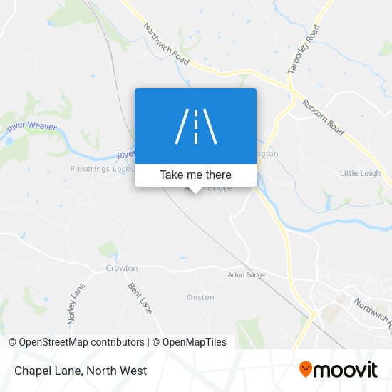 Chapel Lane map