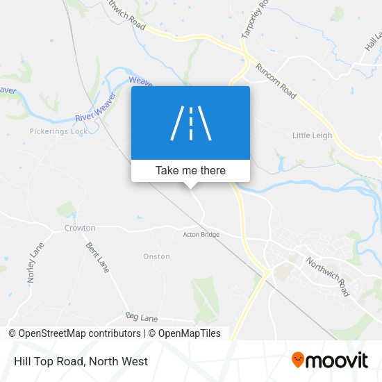 Hill Top Road map