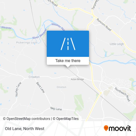 Old Lane map