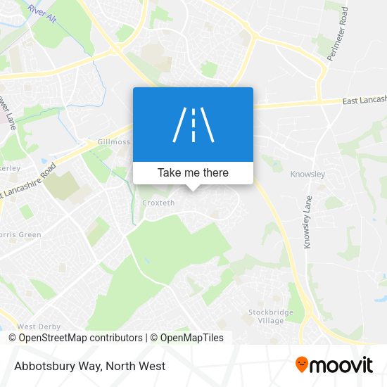Abbotsbury Way map