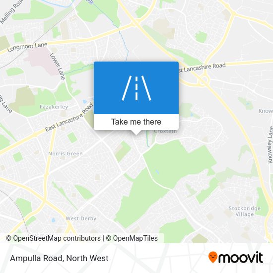 Ampulla Road map