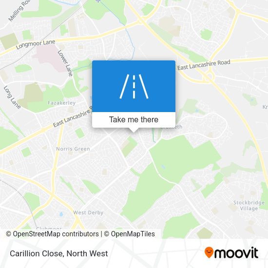 Carillion Close map